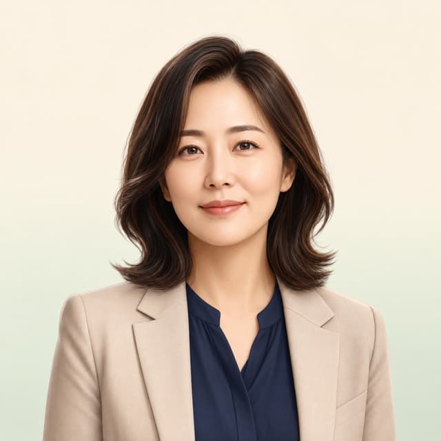 40대 여성 / 구매대행업 익명 사례 일러스트