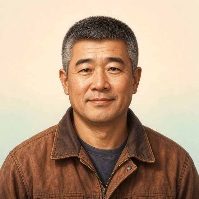 50대 남성 / 화물운송업 익명 사례 일러스트