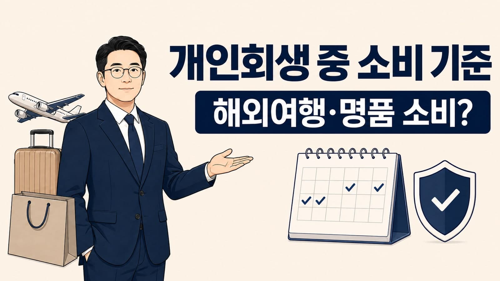 개인회생 중 해외여행, 명품 소비 가능할까? 변호사가 짚어주는 현실적인 지출 기준