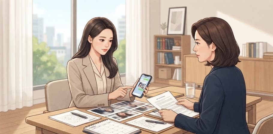 스킨십이 없어도 불륜일까? 상간자 소송에서 인정되는 부정행위 기준과 입증 전략