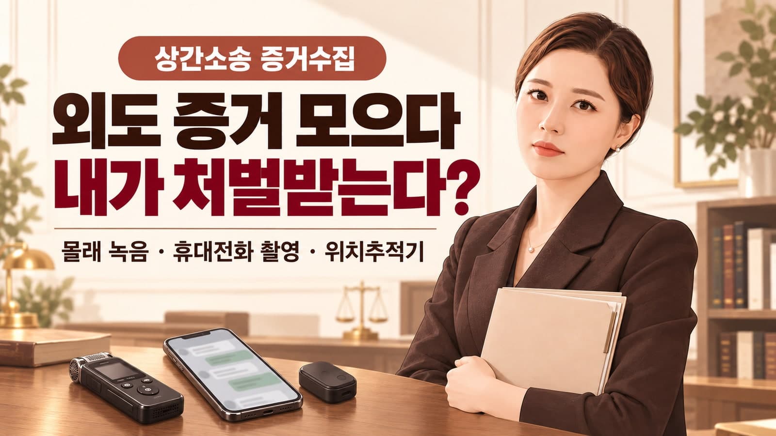 외도 증거 수집, 상간소송 준비할 때 넘지 말아야 할 선