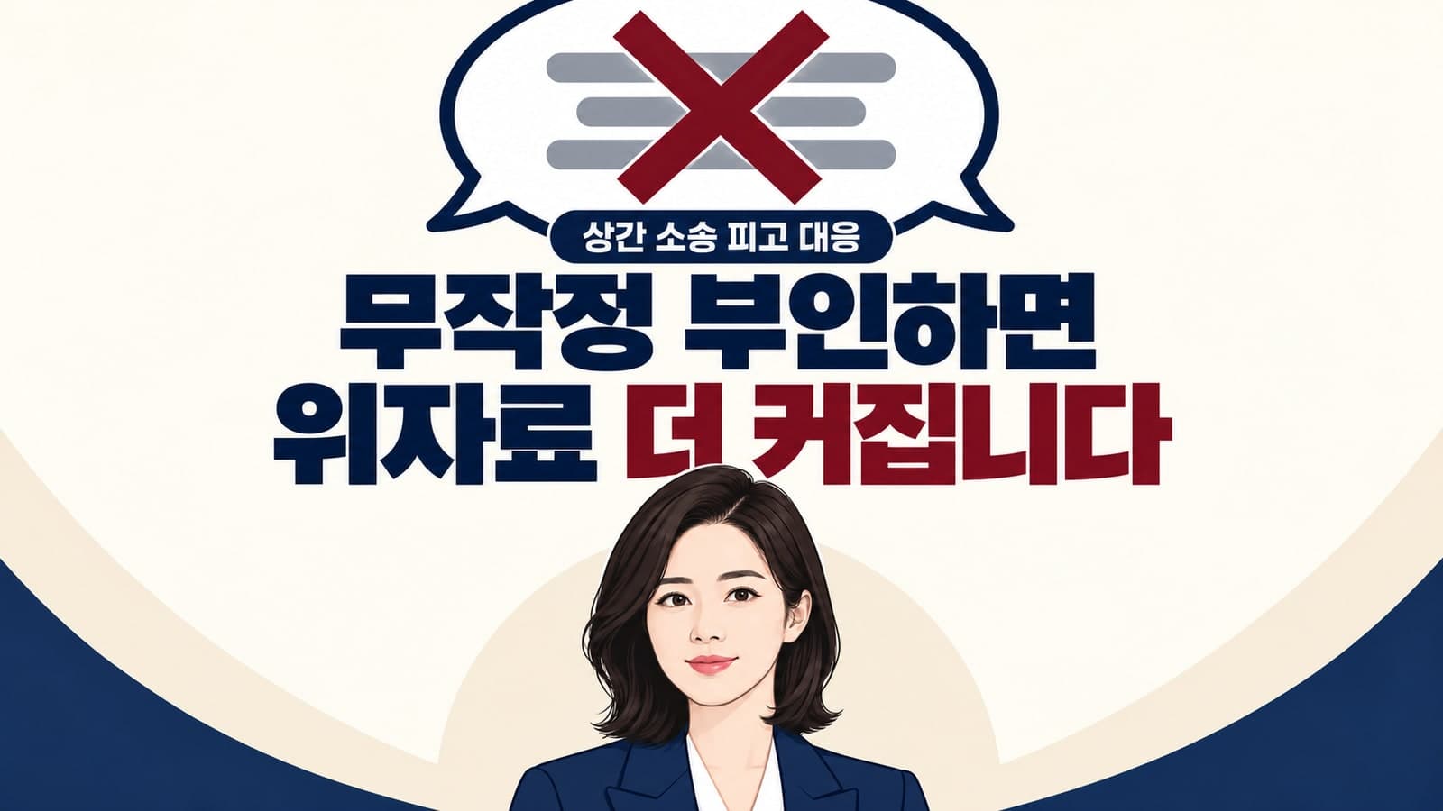 상간녀 상간남 소송 위자료 방어: 패소를 부르는 최악의 변명 3가지와 감액 조정 전략