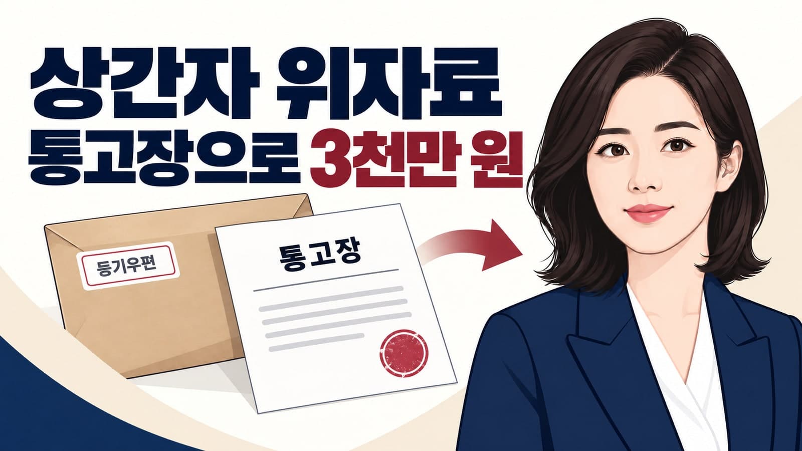 상간자 위자료 합의, 소송 없이 통고장 한 장으로 3천만 원 받아내는 실무 전략