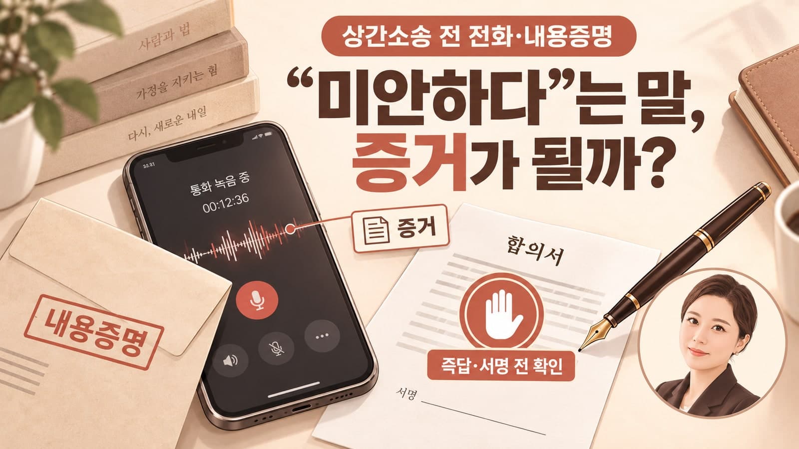 불륜 발각 후 합의금 제안받았다면? 피고가 꼭 알아야 할 방어 조항 3가지
