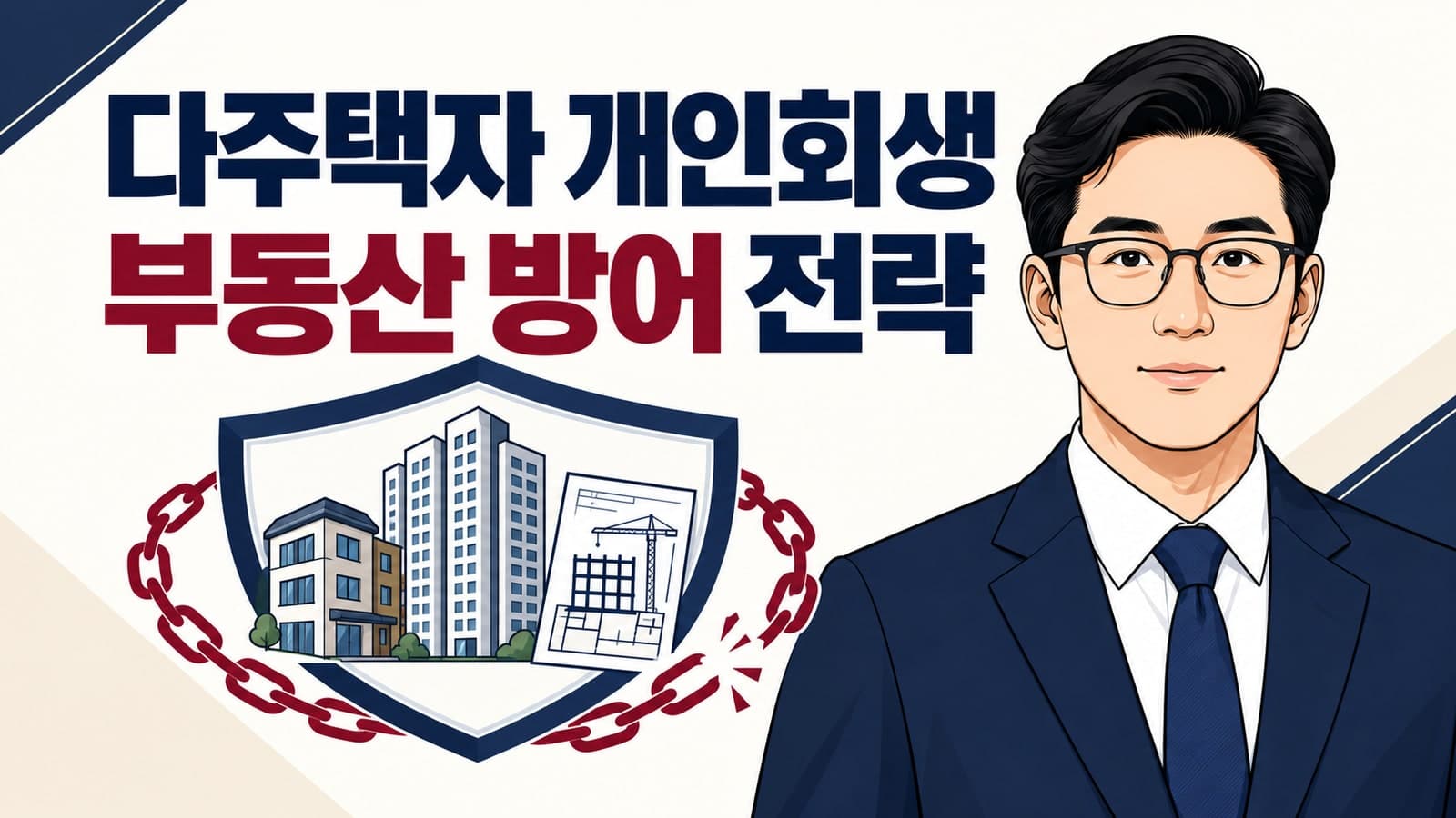 다주택자 개인회생 신청 조건 4가지: 재개발 입주권 등 묶인 부동산 방어 전략