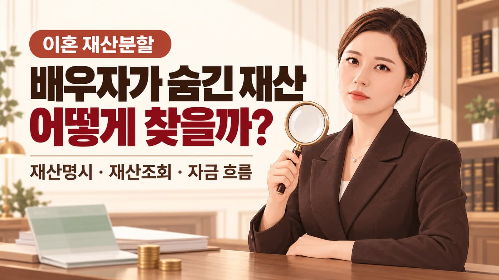 이혼 재산분할, 배우자가 숨긴 재산은 어떻게 찾을까?